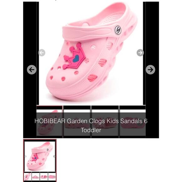 HOBIBEAR Clogs - Youth 6 -New In The Package - Picture 1 of 2